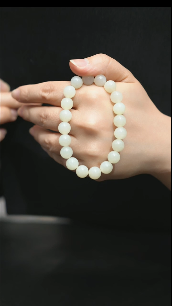 颈饰未镶嵌和田玉10mm