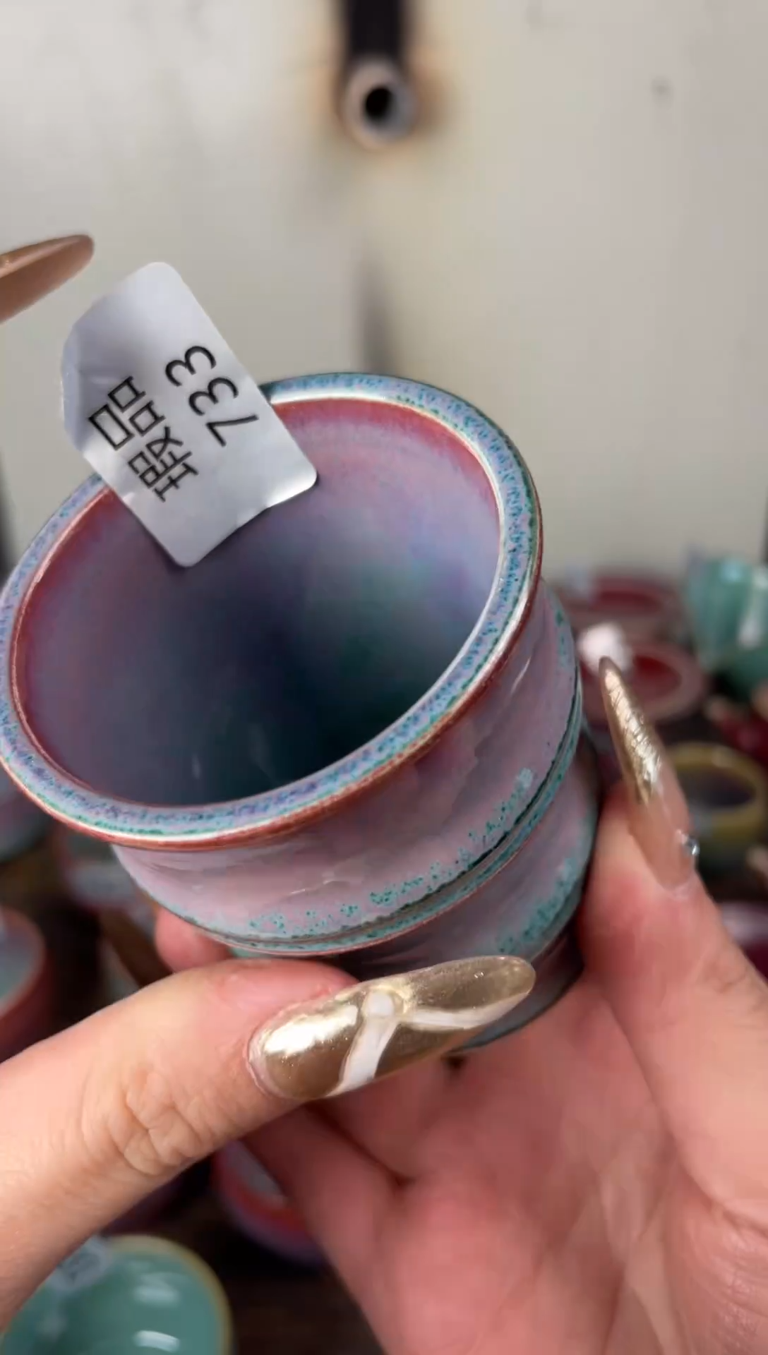 【闪购商品】摆件钧瓷手工茶器窑变