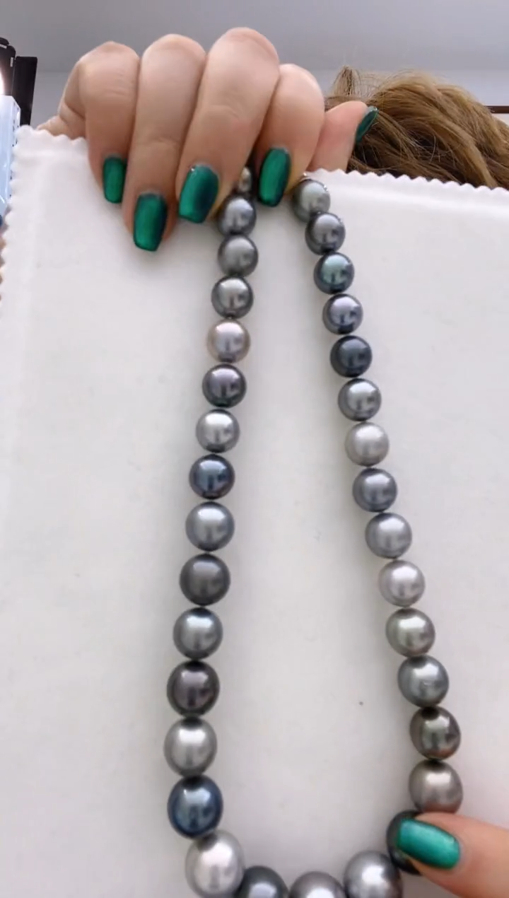 【闪购商品】海水珍珠项链未镶嵌126 11-15mm