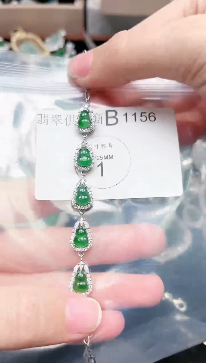 【闪购商品】翡翠颈饰未镶嵌1156赠皮绳