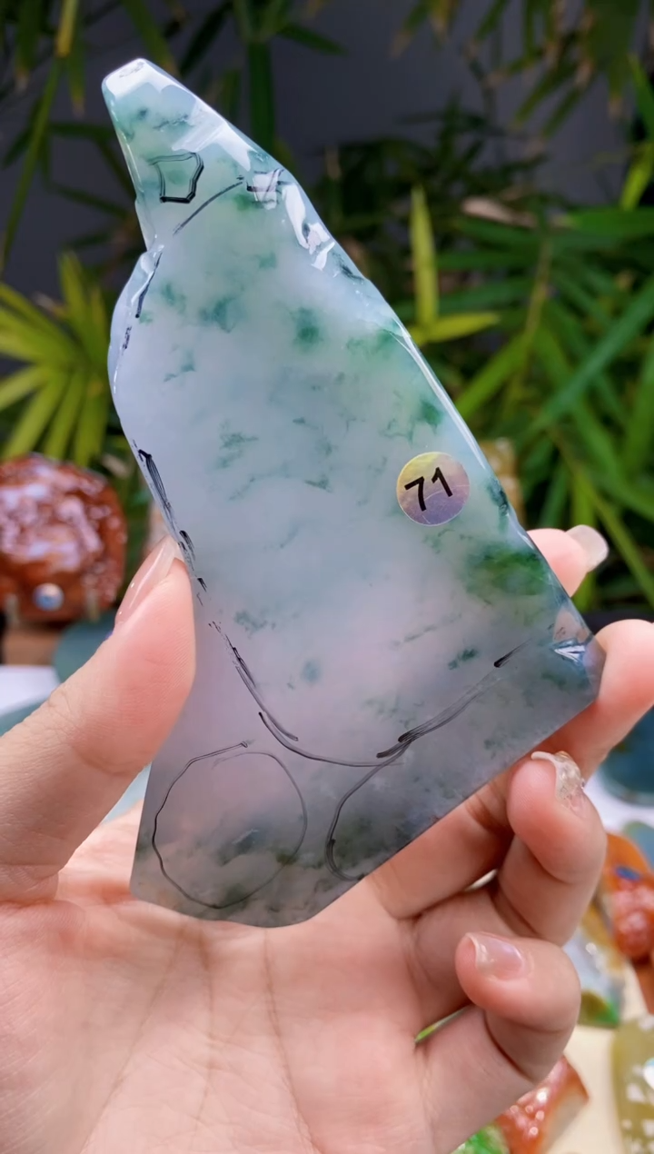 未镶嵌定制翡翠雾**树包工
