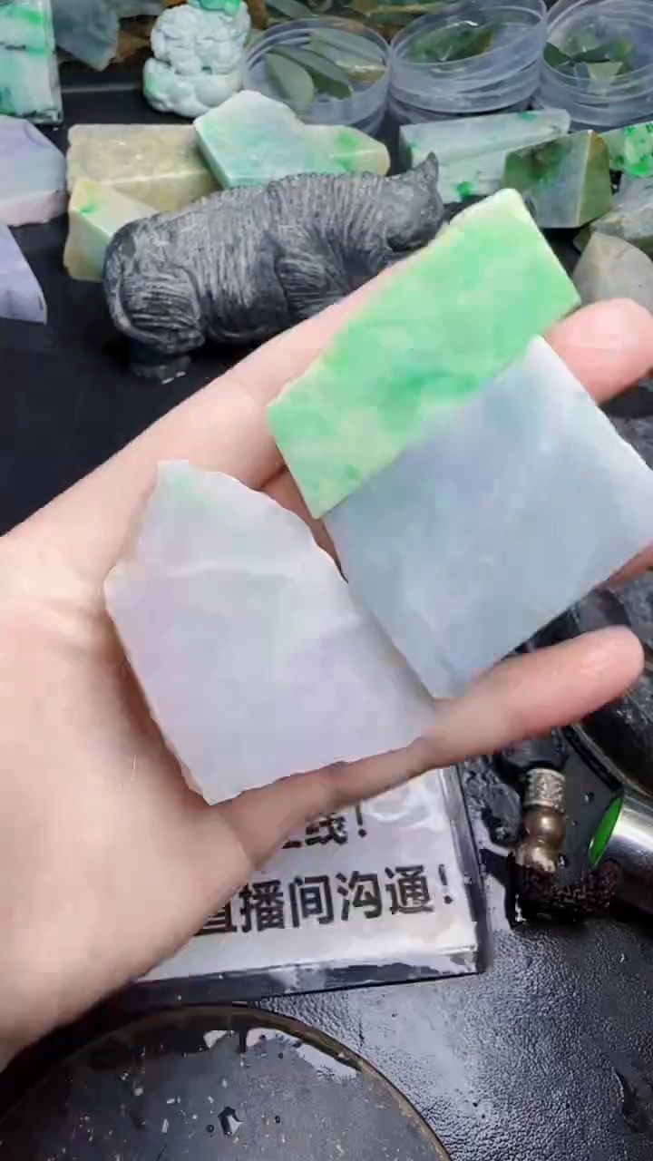 未镶嵌挂件翡翠天然翡翠029