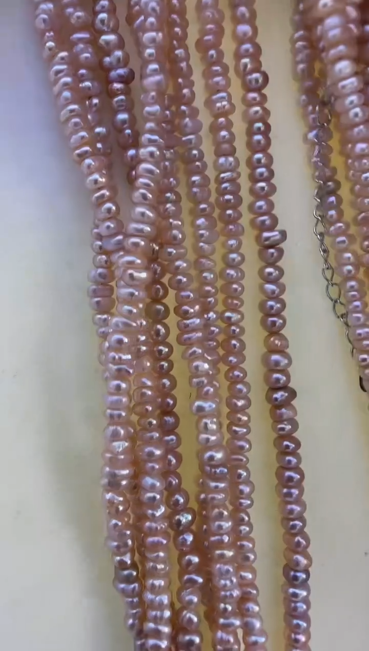 【闪购商品】淡水珍珠项链银S925镶嵌381多样性发货  发其一