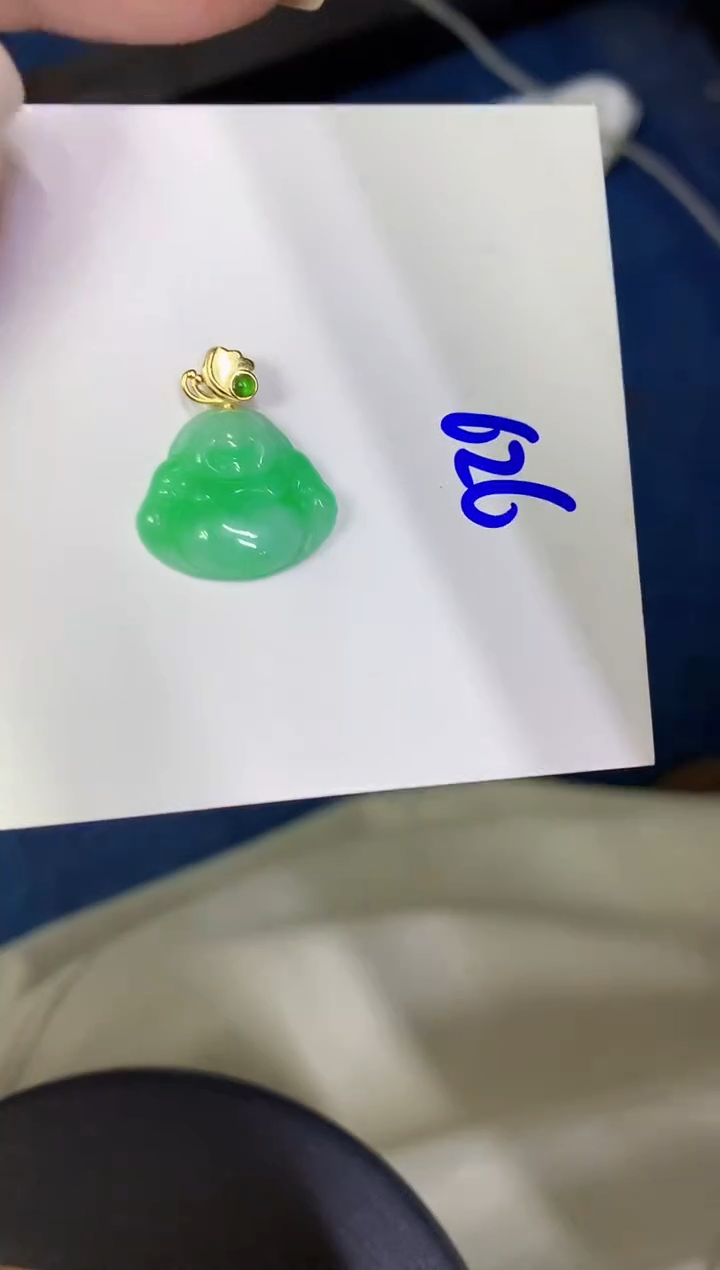 颈饰未镶嵌翡翠缅甸天然翡翠A货