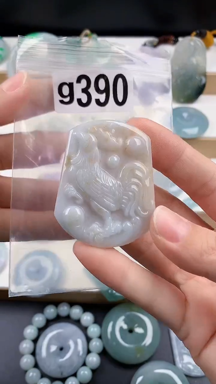 颈饰未镶嵌翡翠天然翡翠吊坠挂件