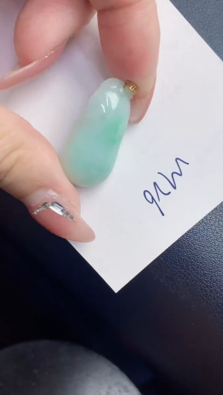 【闪购商品】翡翠颈饰18K金镶嵌000000000