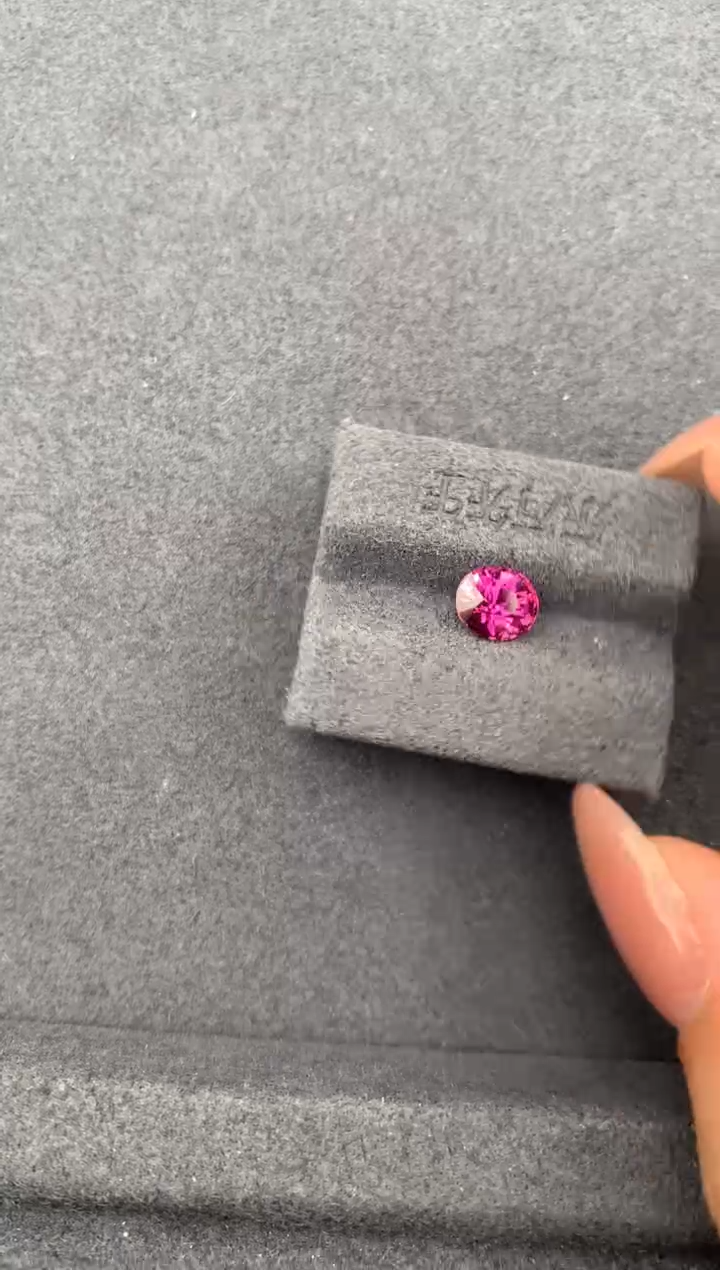 裸石彩色蓝宝石1.2ct粉蓝宝 FE  定制