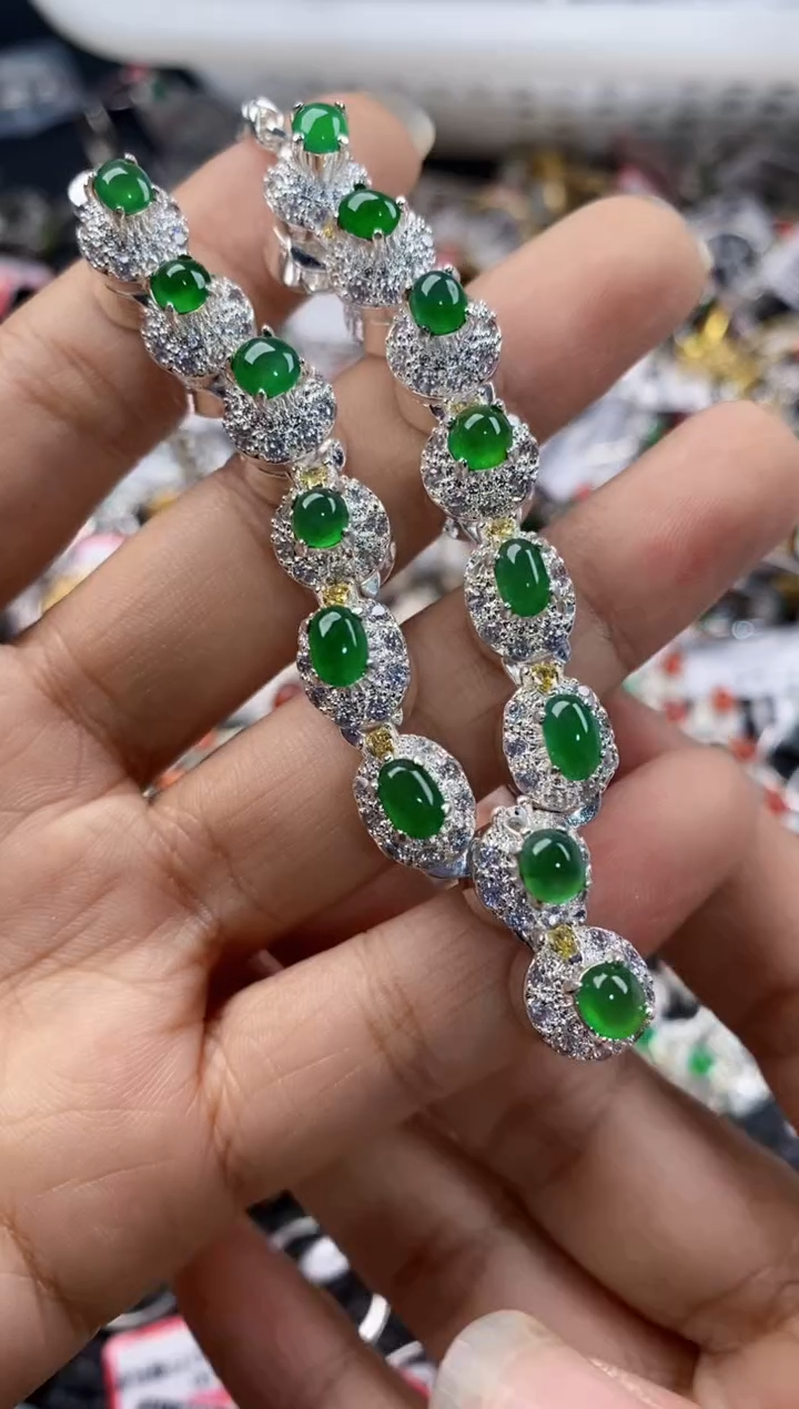 未镶嵌戒指翡翠晚****版444---7