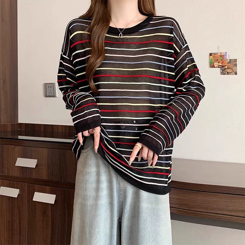 【W600-W699】洋气衣服独特漂亮小衫女装洋气时髦气质潮流美衣