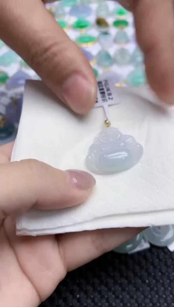 【闪购商品】翡翠颈饰未镶嵌天然翡翠A货