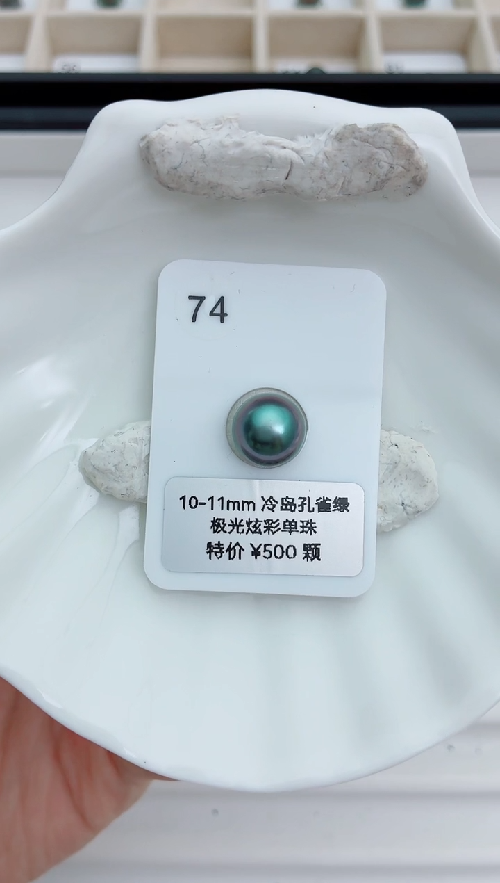 未镶嵌海水珍珠裸珠10-11大溪地74