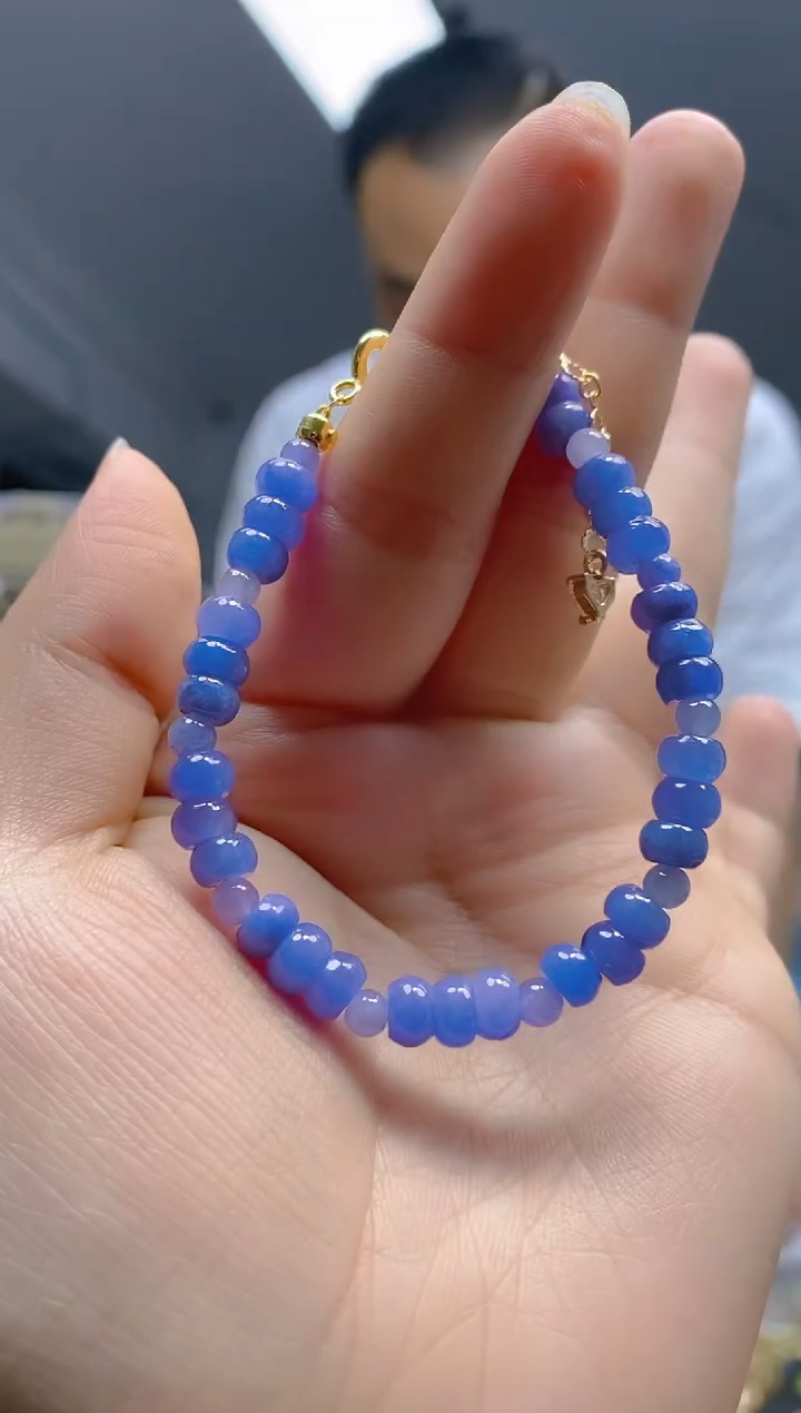 【闪购商品】翡翠耳饰合金089翡翠手链