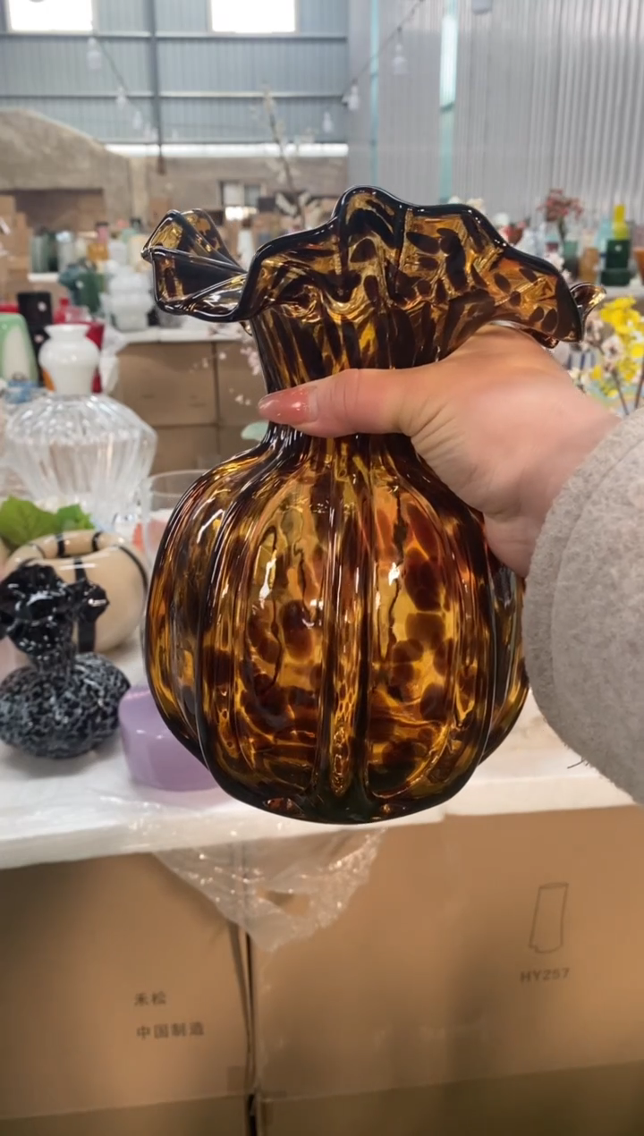 137 M1禾松下午场玻璃花瓶微瑕