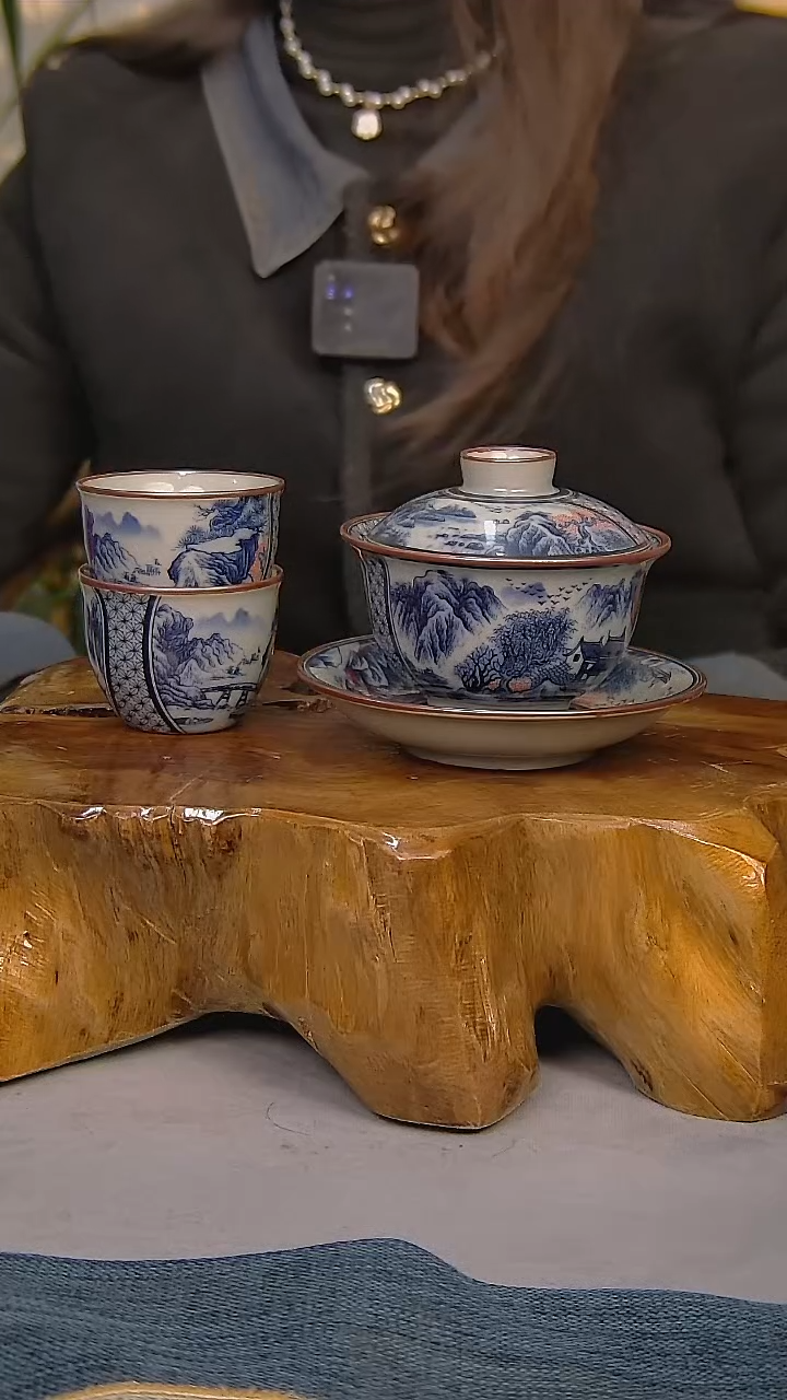 【闪购商品】简装家用款3件套 陶瓷家用茶具系列