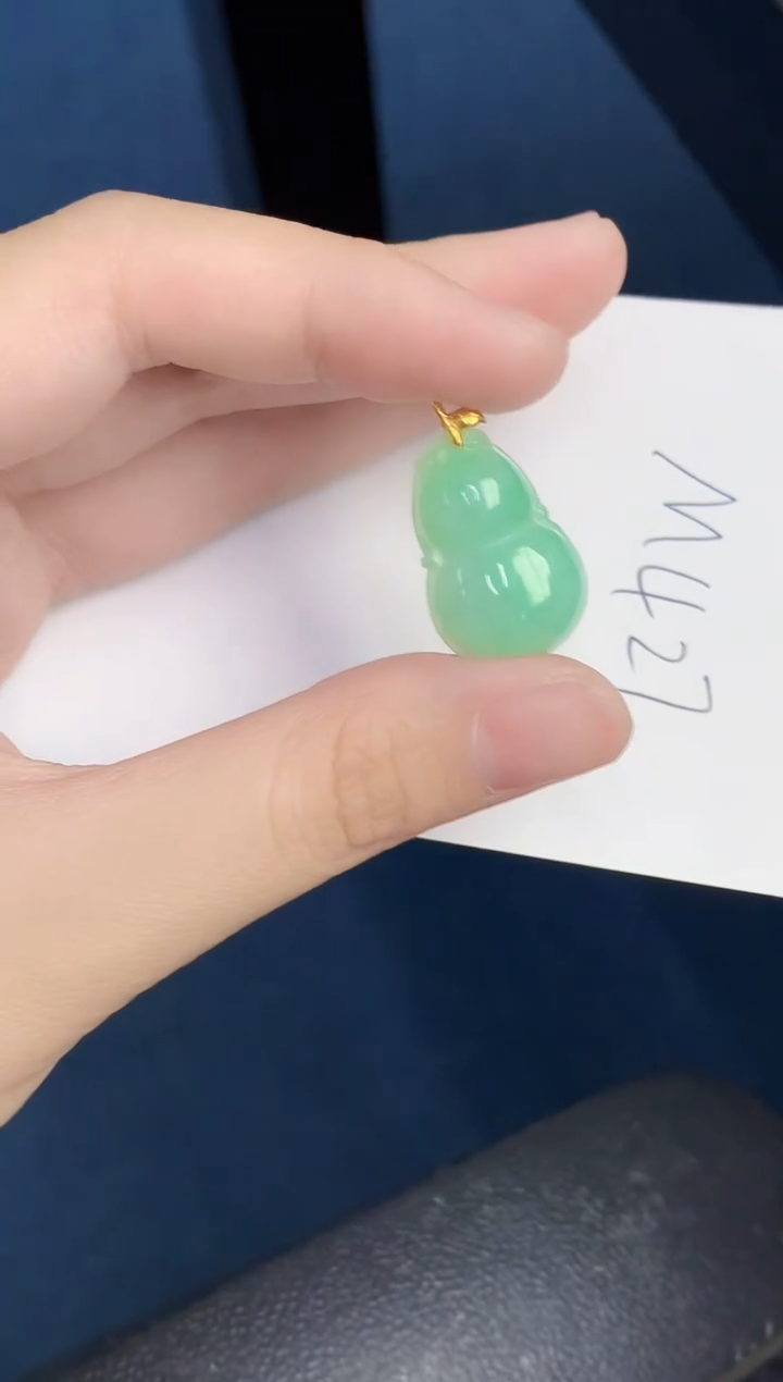 【闪购商品】翡翠颈饰18K金镶嵌000000000