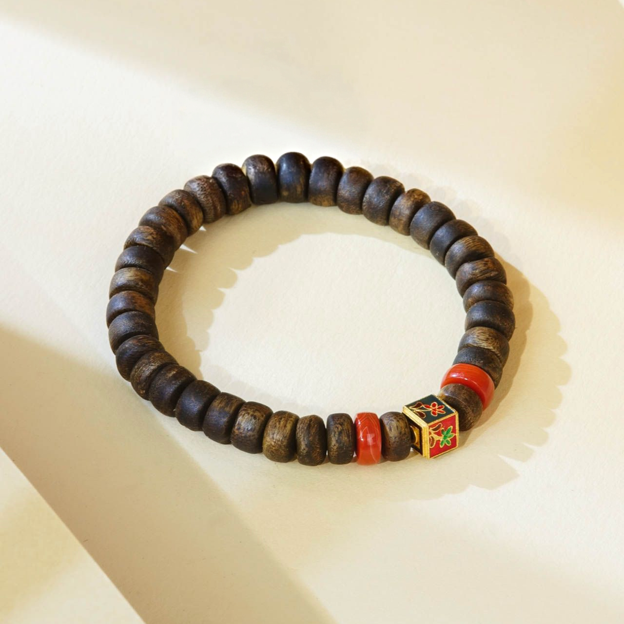 沉香母树DIY南红直切手串 多样性发一 BSK69A-11