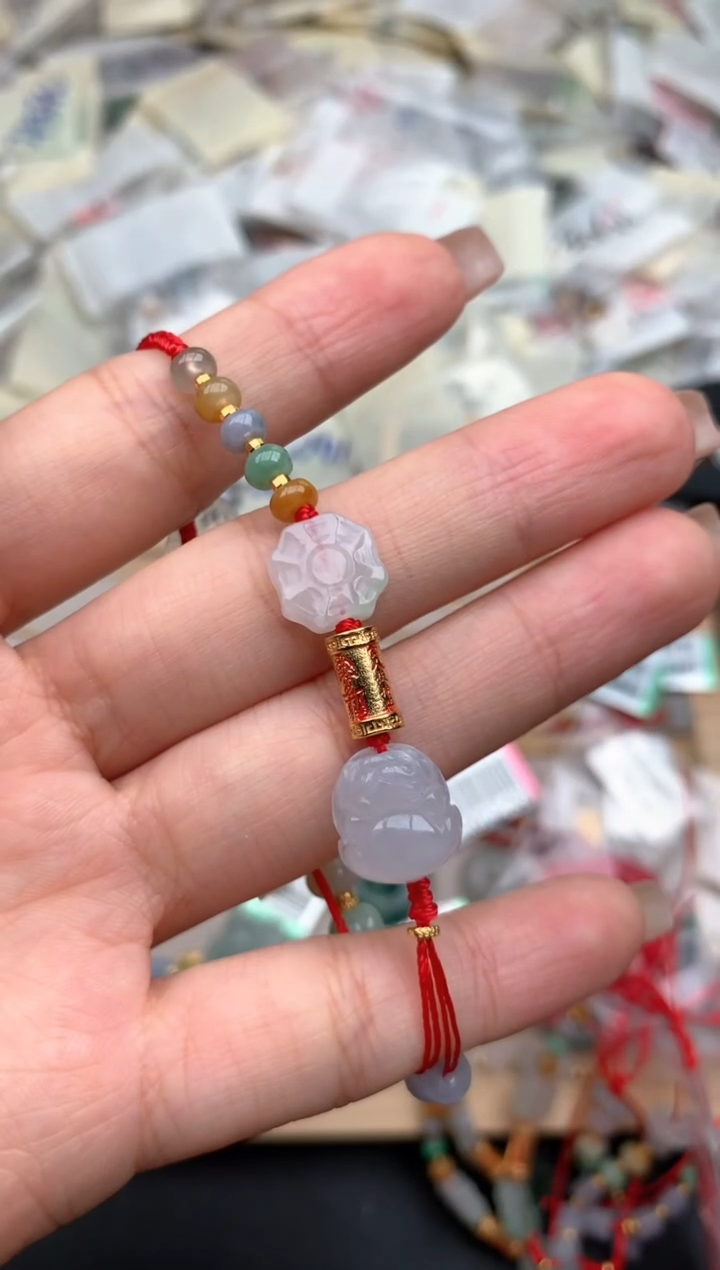 银S925镶嵌挂件翡翠钟***你备注生肖和手围