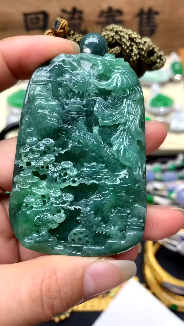 【闪购商品】翡翠颈饰未镶嵌203-中国好珍宝