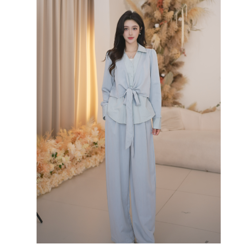 Basic House/百家好春季新款气质时尚休闲套装B1335B5W212