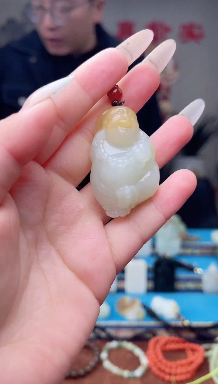 【闪购商品】和田玉挂件未镶嵌1