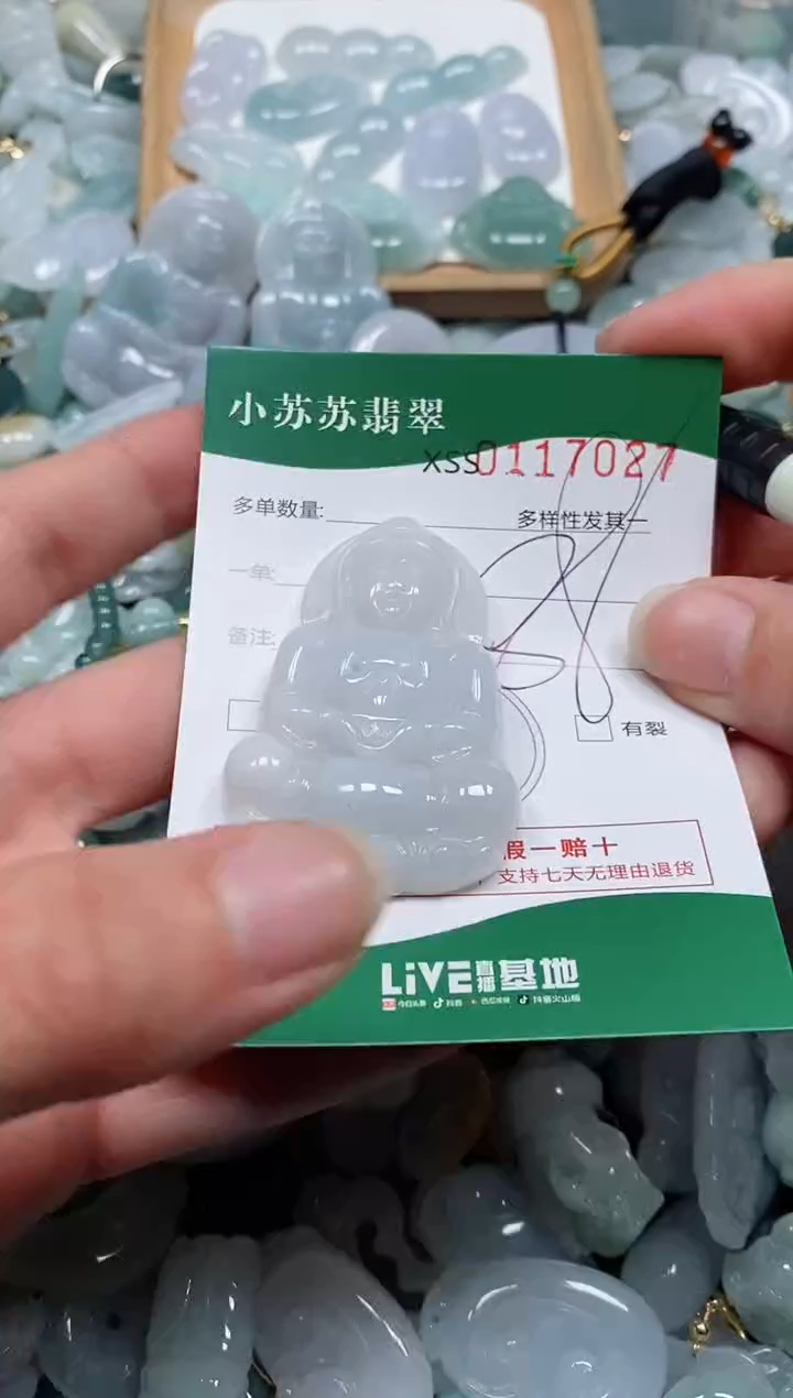 【闪购商品】翡翠颈饰未镶嵌闪购商品0117027