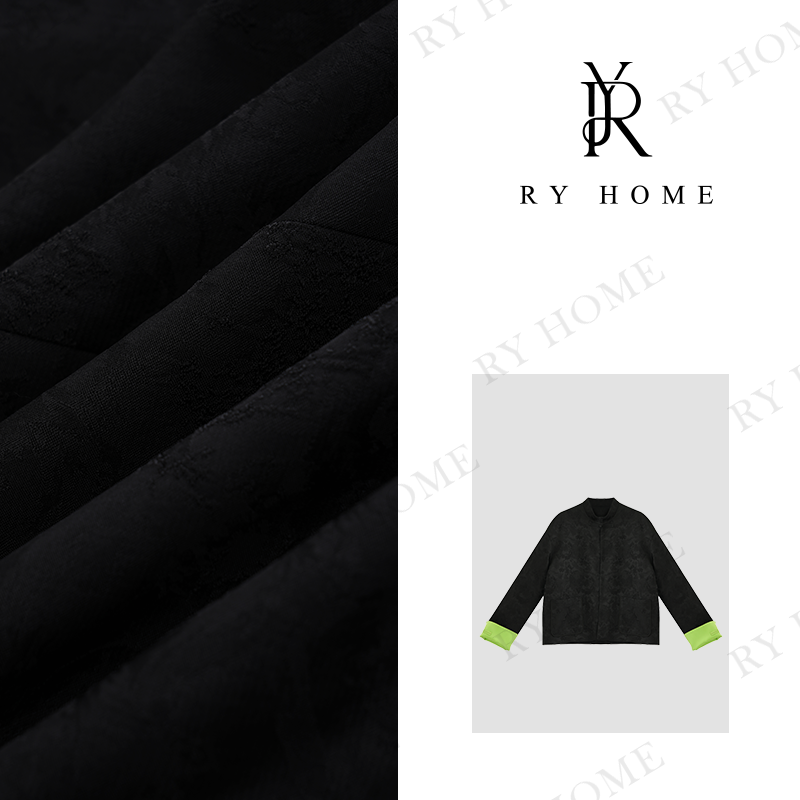 Y【容雨RYHOME】“梦回唐朝”国风小众撞色袖外套24W1763