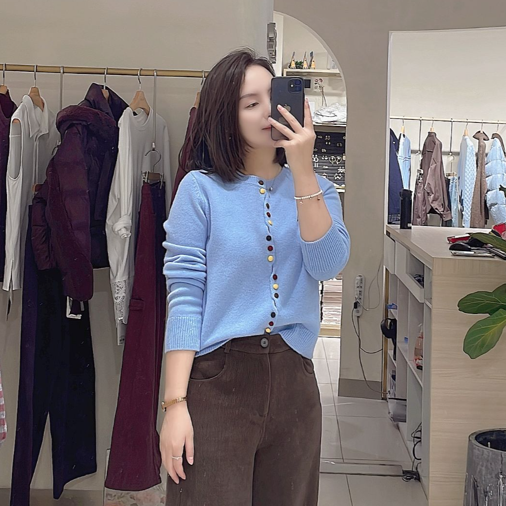 【鑫晖轻奢】2025冬季简约好搭显瘦女士毛衫