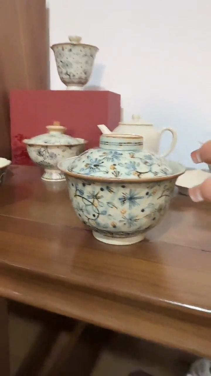 【刷刷粉丝专属】景德镇茶器大补贴 12.2 小野菊盖碗