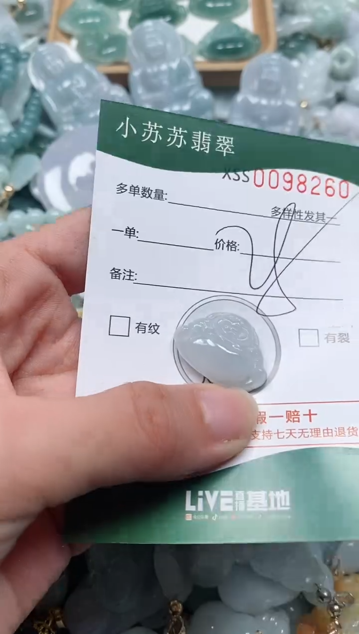 【闪购商品】翡翠颈饰未镶嵌闪购商品0098260