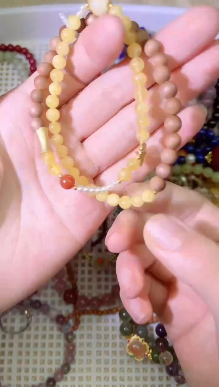 【闪购商品】蜜蜡手链未镶嵌多样性发拍一发一