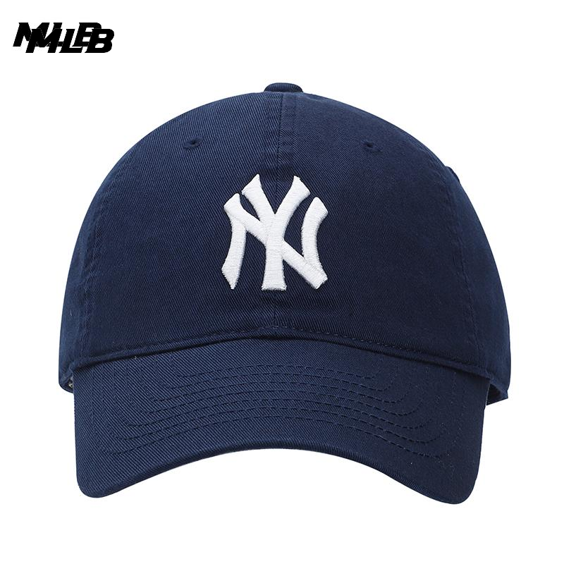 MLB棒球帽基础系列新款软顶帽简约休闲运动帽情侣遮阳帽3ACP6601N
