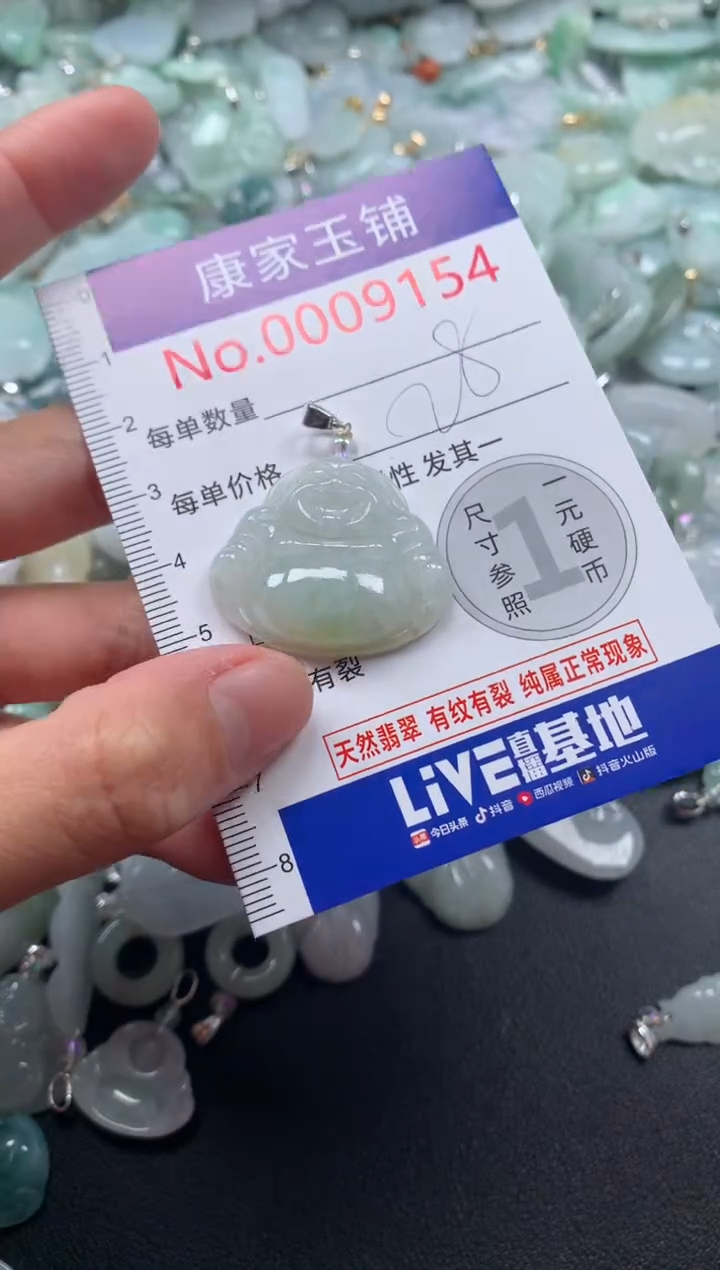 颈饰未镶嵌翡翠9154