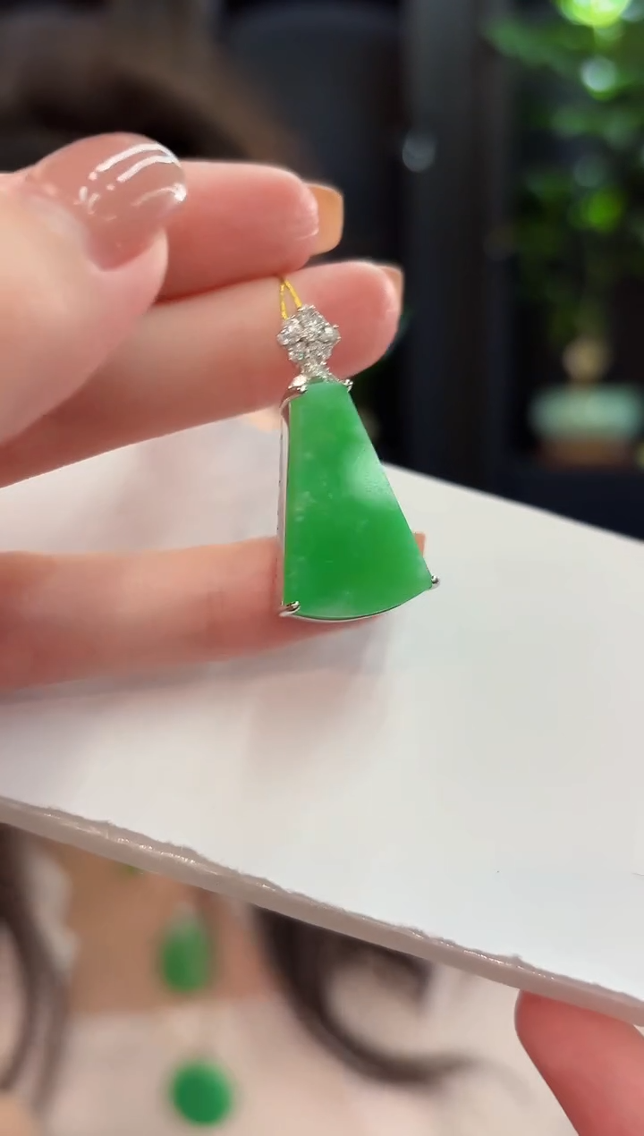 吊坠(不含链)未镶嵌翡翠 缅甸A货/支持复检/一件