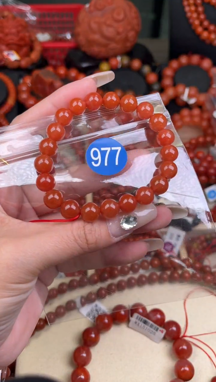 南红玛瑙未镶嵌珠宝奇石977-9+