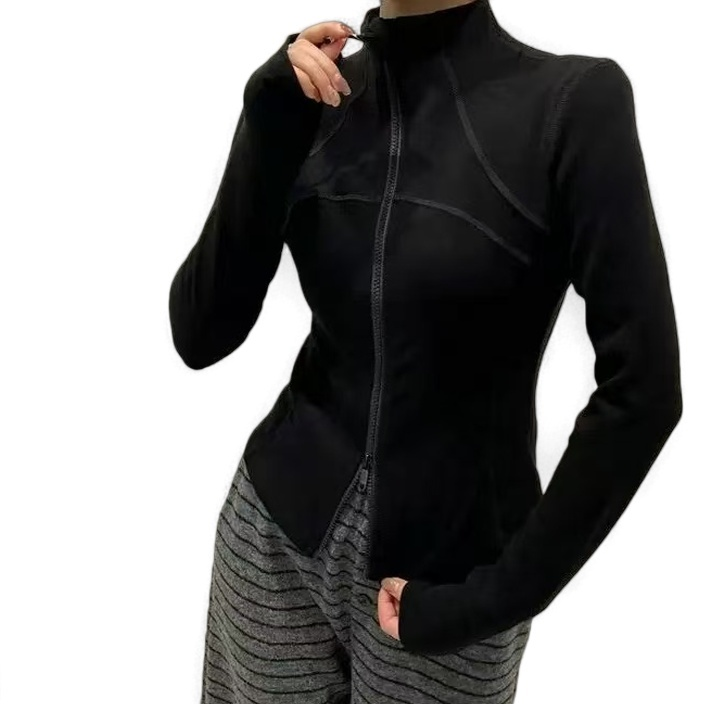 爆单猪家秋冬新款时尚立领长袖拉链德绒短外套开衫女