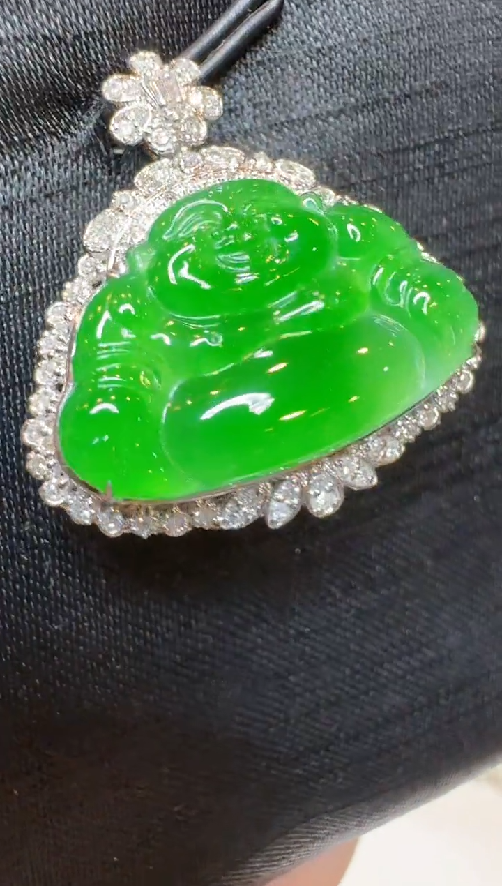 【闪购商品】翡翠吊坠(不含链)18K金镶嵌多样性团购发一件