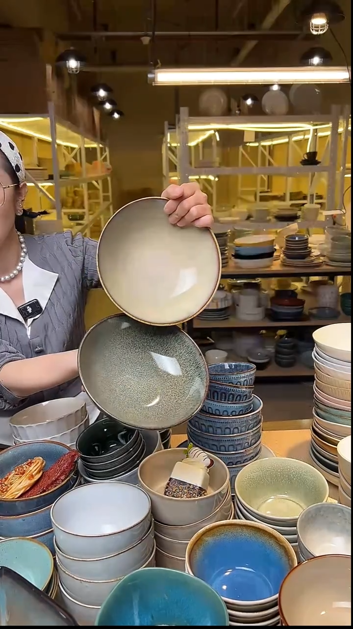 瓷224外贸尾货窑变釉下彩默认微瑕