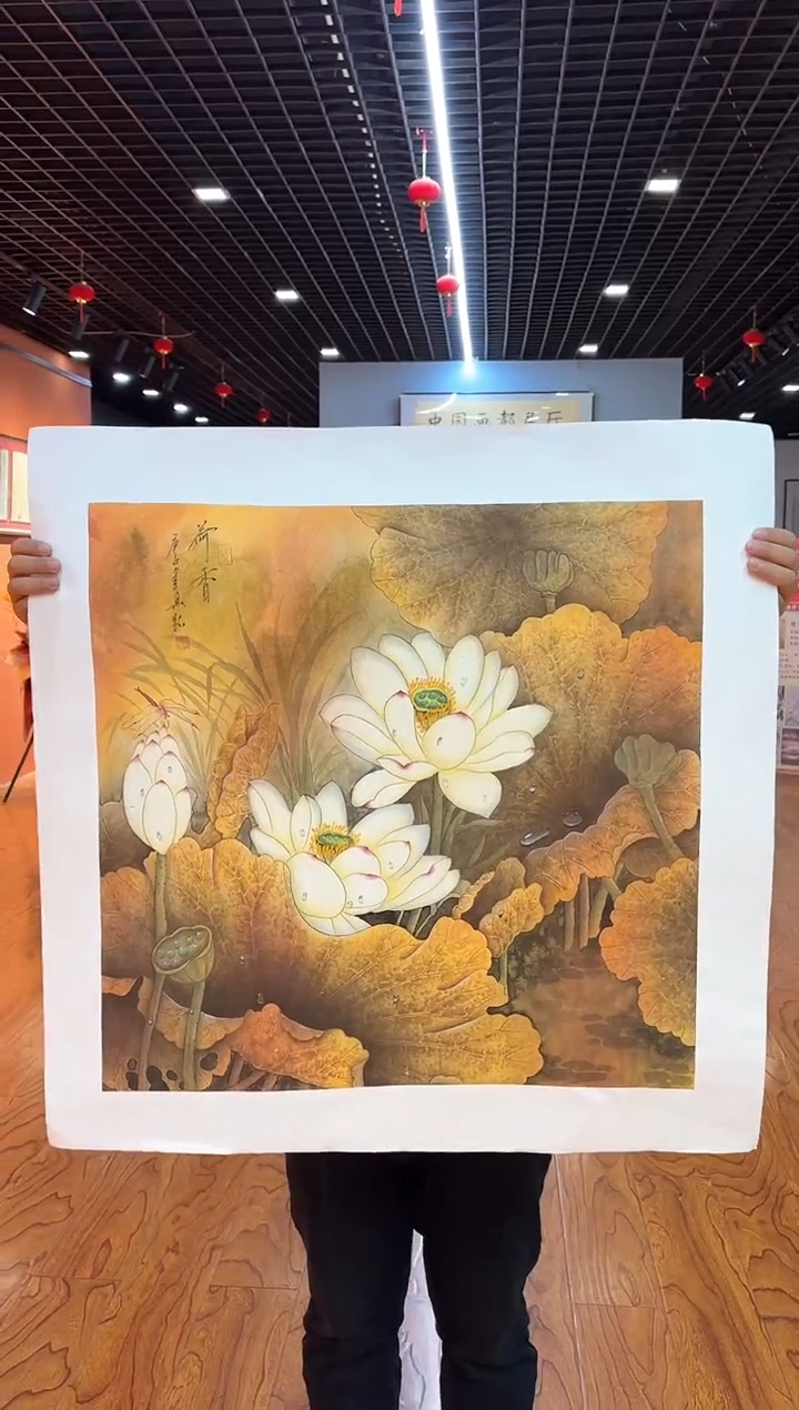 【闪购商品】国画周建真老师绘画作品7-29