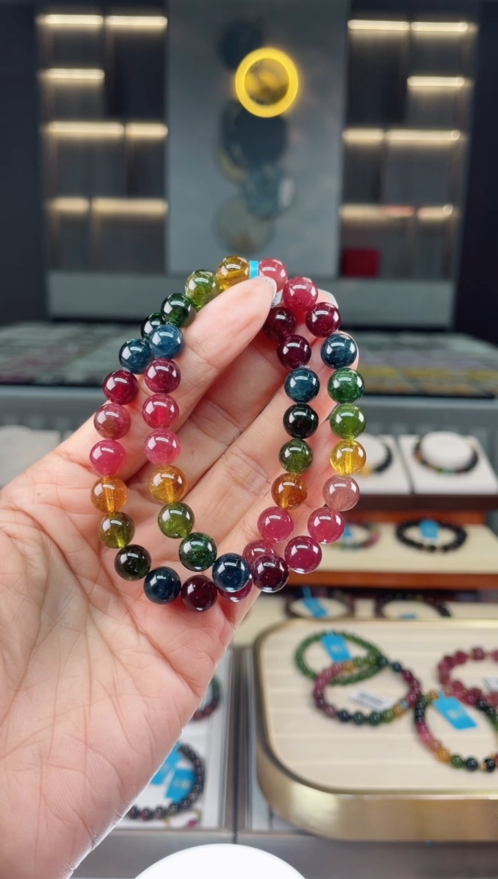 【闪购商品】碧玺单圈手串未镶嵌（多样性发一条）Q