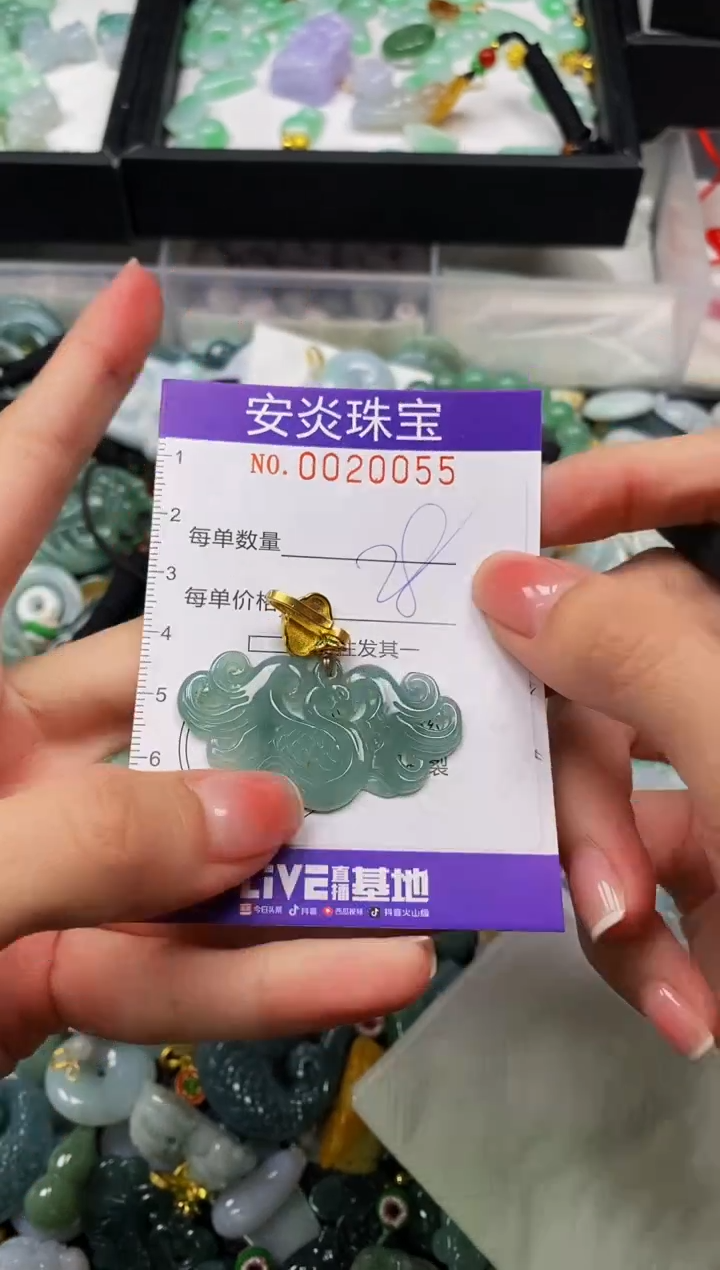 颈饰未镶嵌翡翠闪购0020055