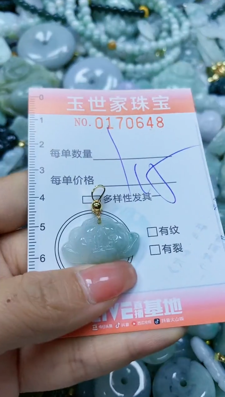 【闪购商品】翡翠颈饰未镶嵌闪购0170648