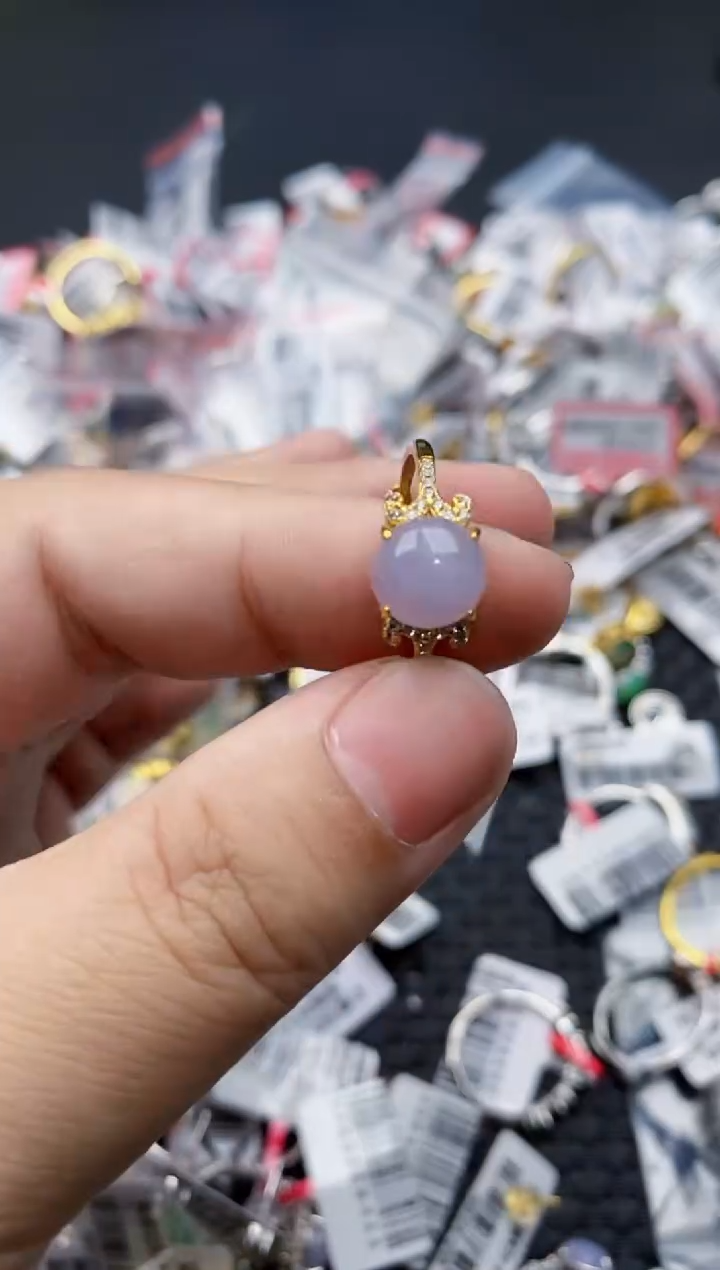 翡翠银S925镶嵌戒指22222---9