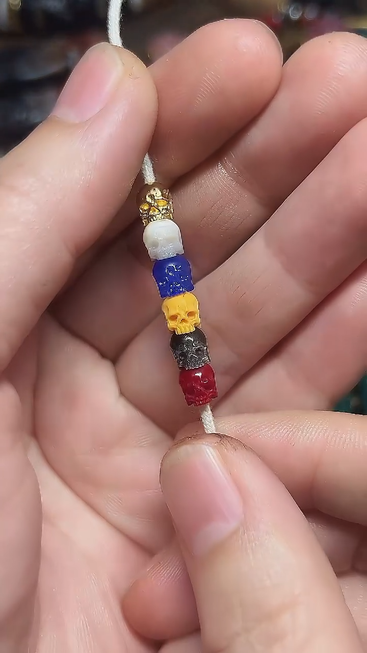 贝壳其他六彩半鄂骷髅套装