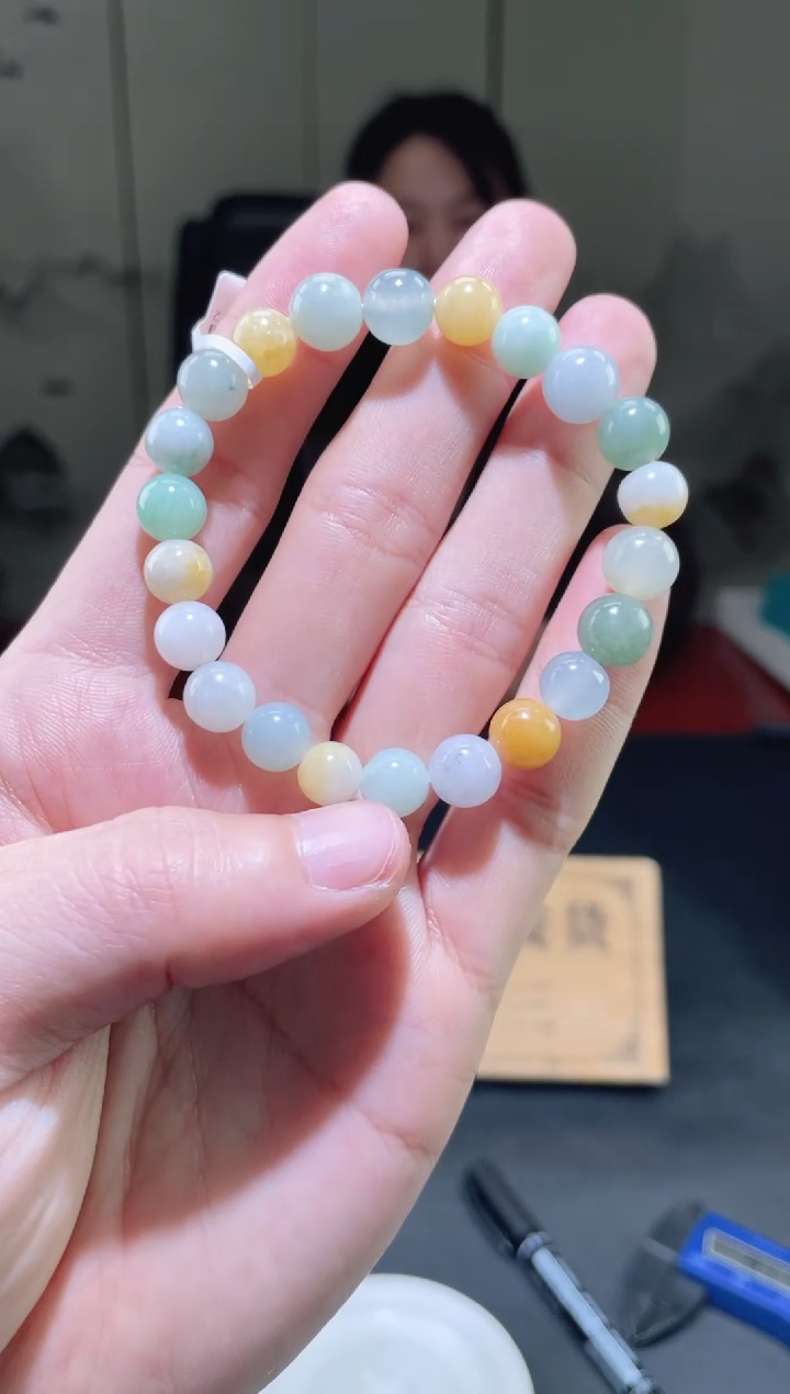 未镶嵌手链翡翠珠串 拍一发一