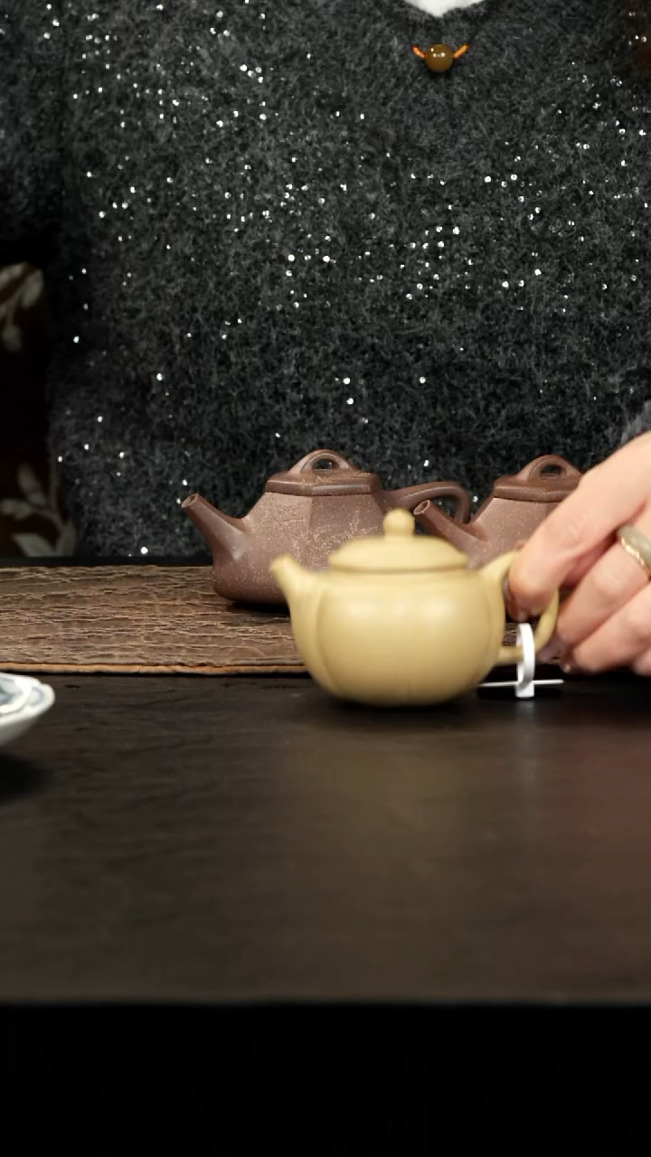 茶壶紫砂本绿甜瓜120cc