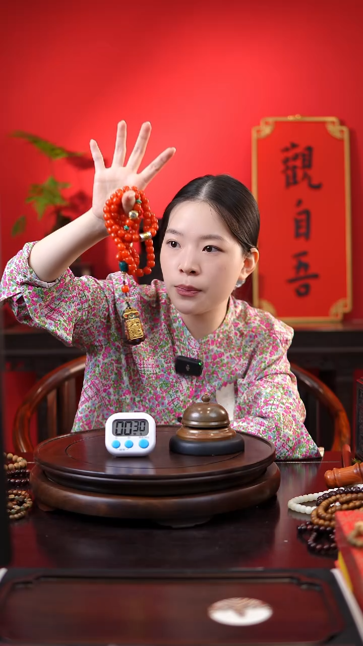 把件金刚菩提黄色菩提手串