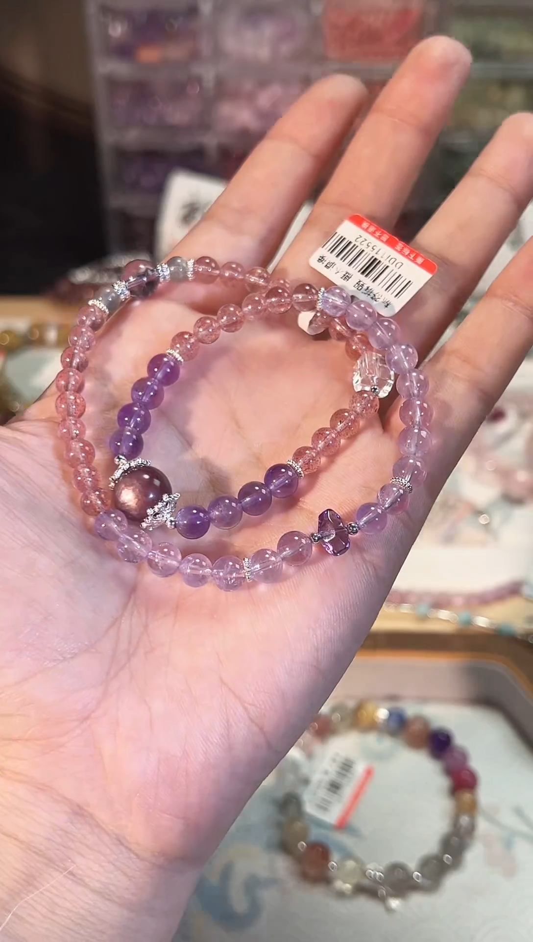 【闪购商品】水晶手链未镶嵌Q522手串