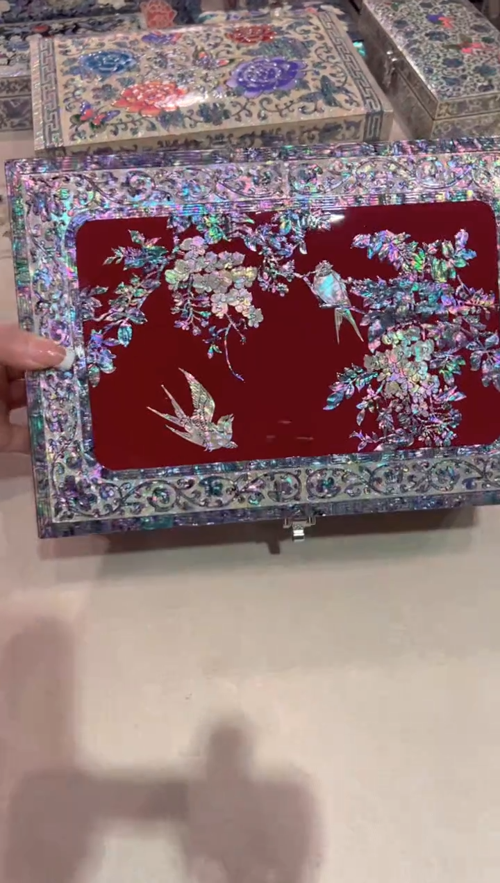 【闪购商品】鱼锁满贝底·弘贝雅螺钿漆器文化馆