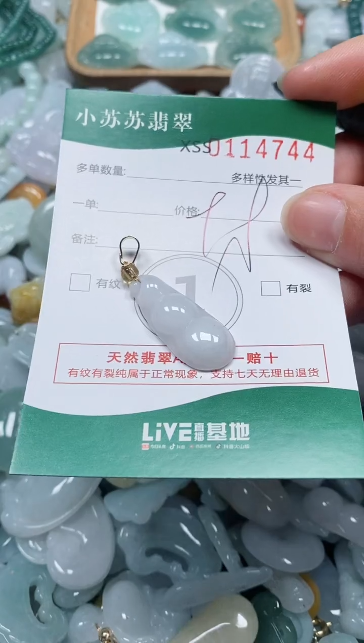 【闪购商品】翡翠颈饰未镶嵌闪购商品0114744