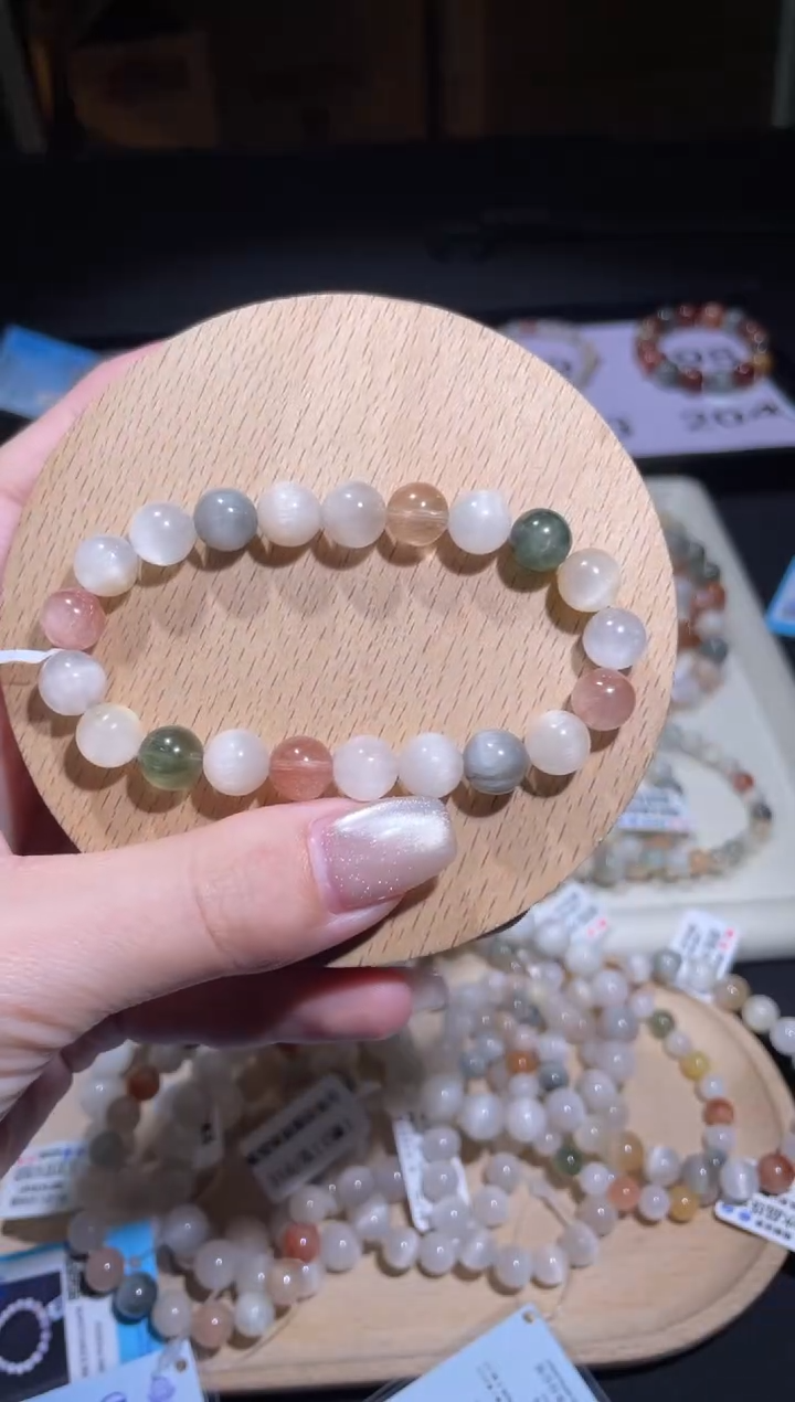 水晶手链未镶嵌200号多样性发货一Z  9+